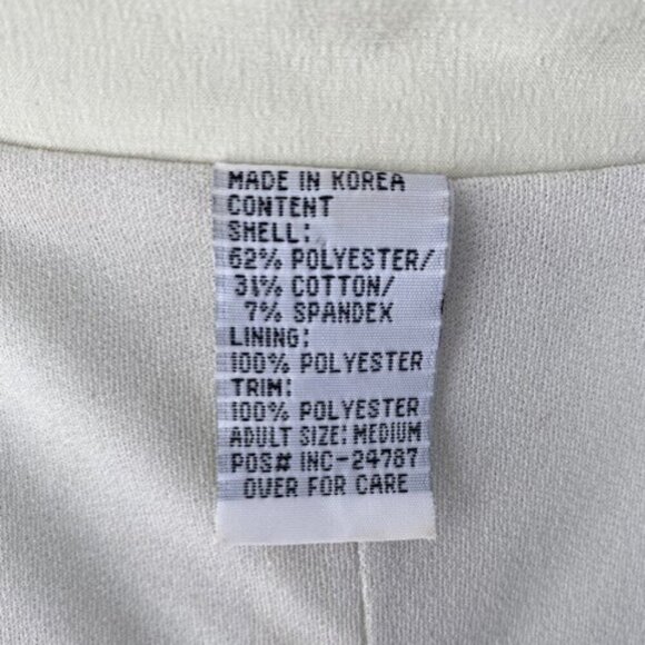 VINTAGE Street Style Pale Green Nylon Long Windbreaker Coat Medium - Picture 12 of 16